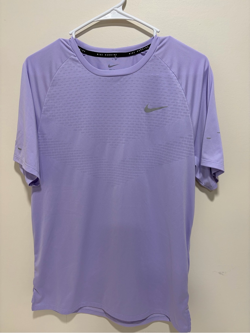 Nike Men’s Light Purple Short Sleeve Dri-FIT Tee